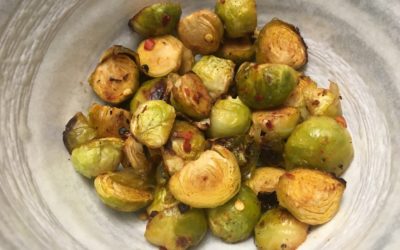 Spicy Baked Brussels Sprouts