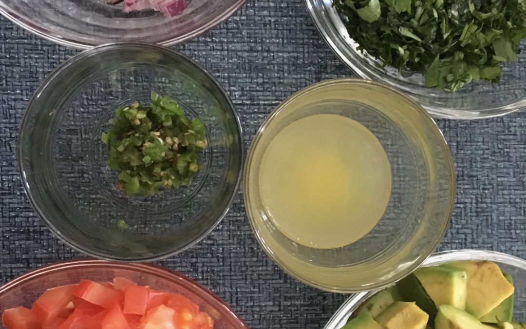 Home made guacamole recipe
