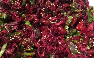 Red cabbage salad