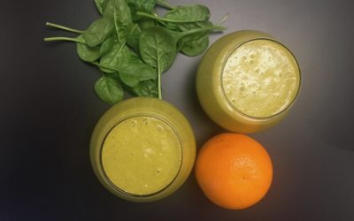 Orange & mango smoothie