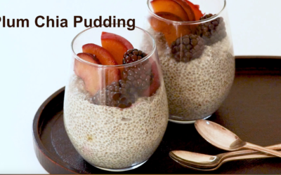 Plum Chia Pudding