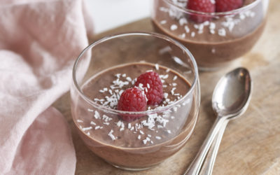 Chocolate chia pudding