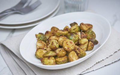 Baked Spicy Brussels Sprouts