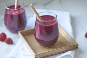 Beet and berry smoothie