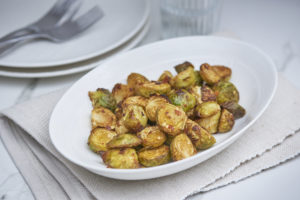 Spicy Baked Brussels Sprouts Recipe