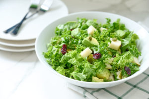 Kale and pear salad Sujata Din
