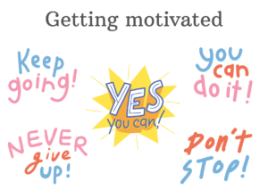 Getting motivated
