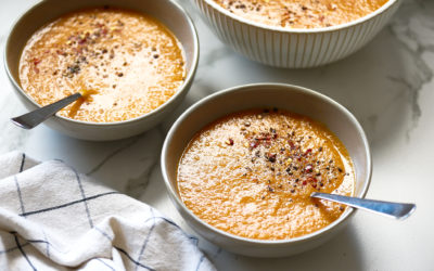 Lentil and tomato soup