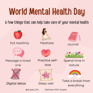 World Mental Health Day Sujata Din