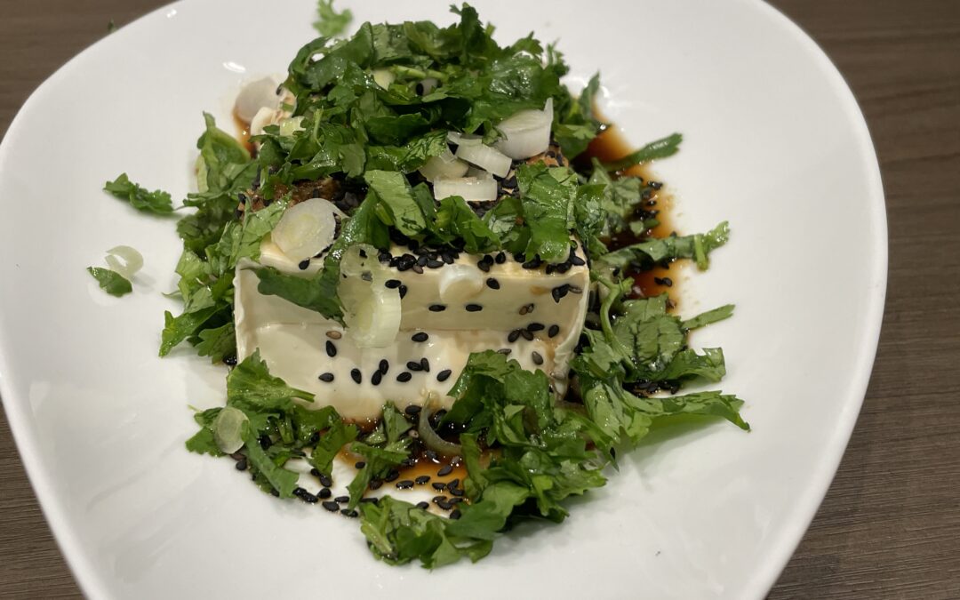 Silken Tofu with Tamari Marinade